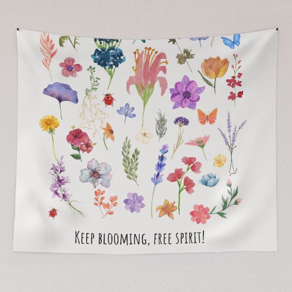 Item preview, Keep Blooming, FreeSpirit Art  designed and sold by Obsidian Ink by Wilshire.