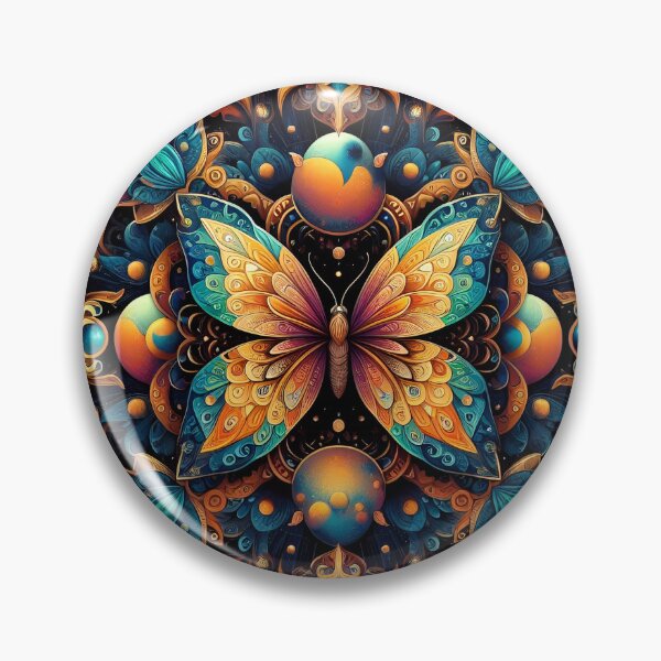 Item preview, stylized butterfly  designed and sold by BeautifulArt717.