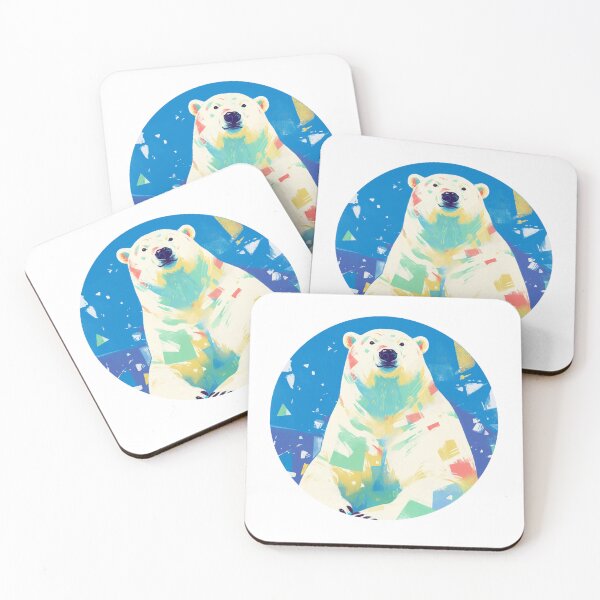 Item preview, Polar Bear // Ursus maritimus // Endangered species // Animal in danger // Mammal Animal  designed and sold by SMARTKIT  DESIGNAGENCY.
