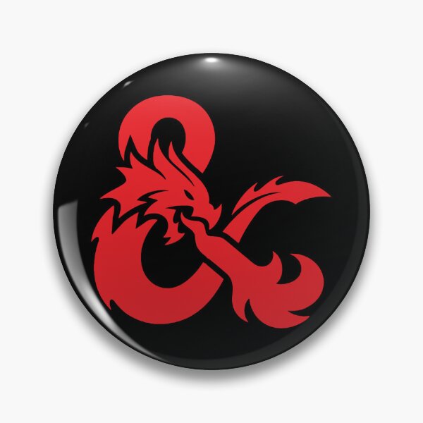 Artikelvorschau, Rotes Dungeons and Dragons-Logo entworfen und verkauft von SterkalaPress.