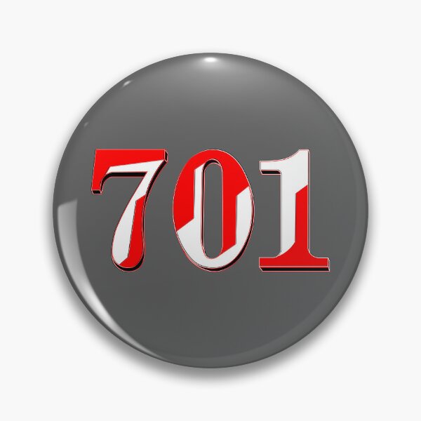 Item preview, number seven hundred and one digit 701 order sequence team member age designed and sold by 4rpixs.