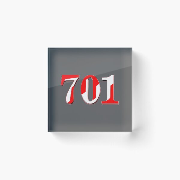 Item preview, number seven hundred and one digit 701 order sequence team member age designed and sold by 4rpixs.