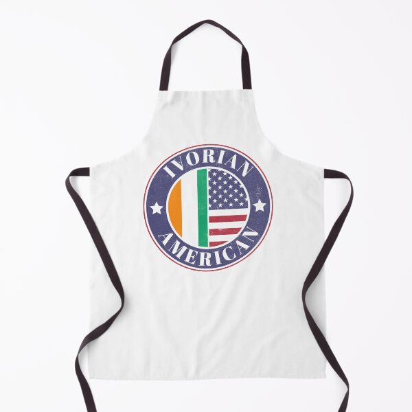 Item preview, Proud Ivorian-American Badge - Ivory Coast Flag - Cote d'Ivoire Flag designed and sold by chrisrivait.