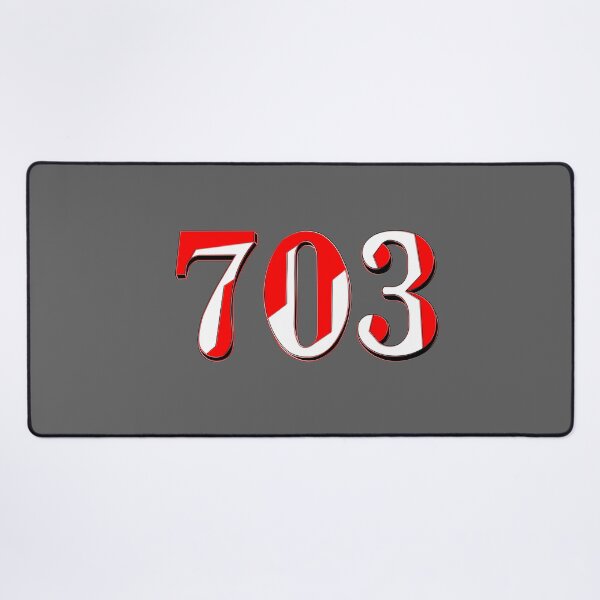 Item preview, number seven hundred and three digit 703 order sequence team member age designed and sold by 4rpixs.