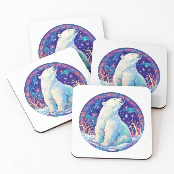 Item preview, Polar Bear // Ursus maritimus // Endangered species // Animal in danger // Mammal Animal  designed and sold by SMARTKIT  DESIGNAGENCY.