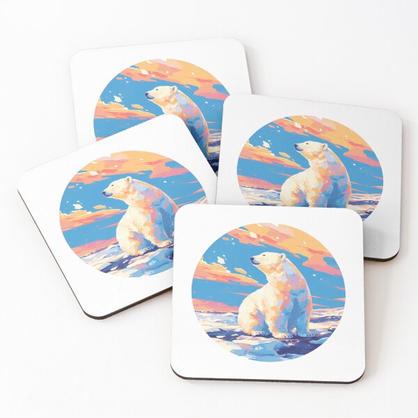 Item preview, Polar Bear // Ursus maritimus // Endangered species // Animal in danger // Mammal Animal  designed and sold by SMARTKIT  DESIGNAGENCY.