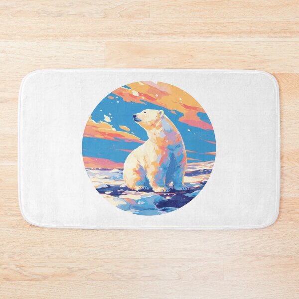 Item preview, Polar Bear // Ursus maritimus // Endangered species // Animal in danger // Mammal Animal  designed and sold by SMARTKIT  DESIGNAGENCY.