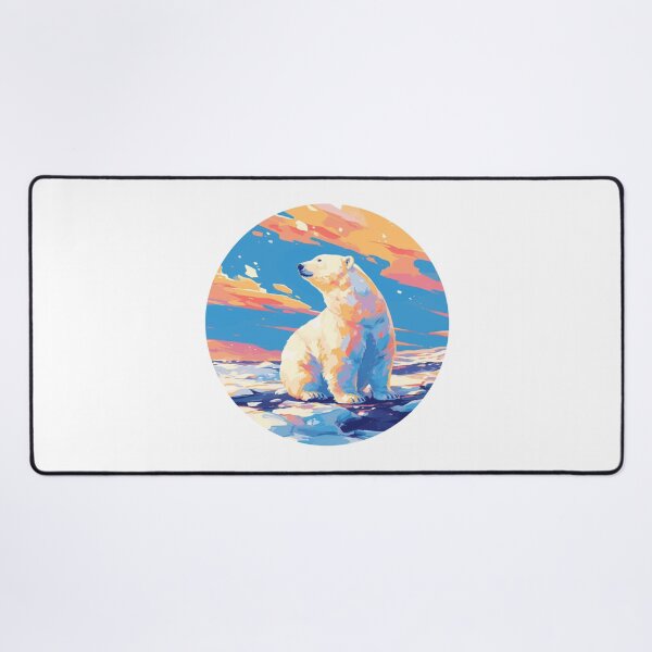 Item preview, Polar Bear // Ursus maritimus // Endangered species // Animal in danger // Mammal Animal  designed and sold by SMARTKIT  DESIGNAGENCY.