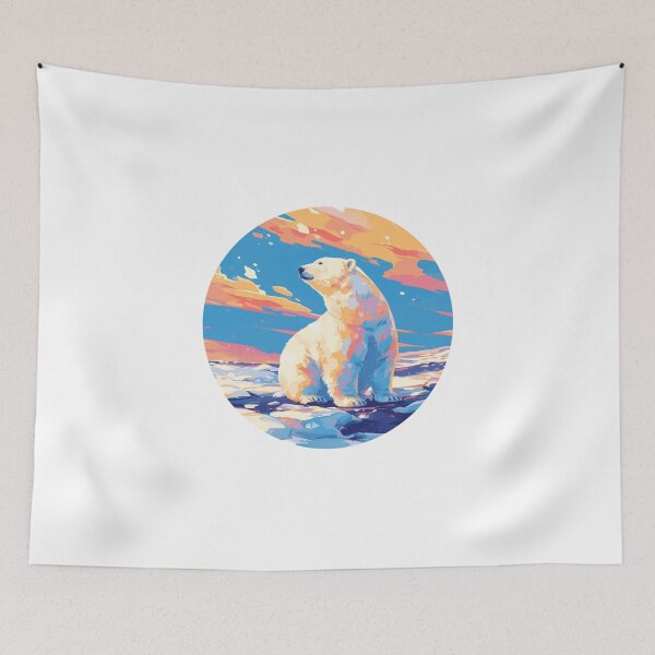 Item preview, Polar Bear // Ursus maritimus // Endangered species // Animal in danger // Mammal Animal  designed and sold by SMARTKIT  DESIGNAGENCY.