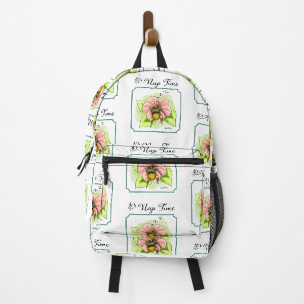 Item preview, It's Nap Time: Napping Bees in Flowers designed and sold by RebekahLDesigns.