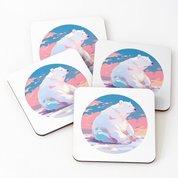 Item preview, Polar Bear // Ursus maritimus // Endangered species // Animal in danger // Mammal Animal  designed and sold by SMARTKIT  DESIGNAGENCY.