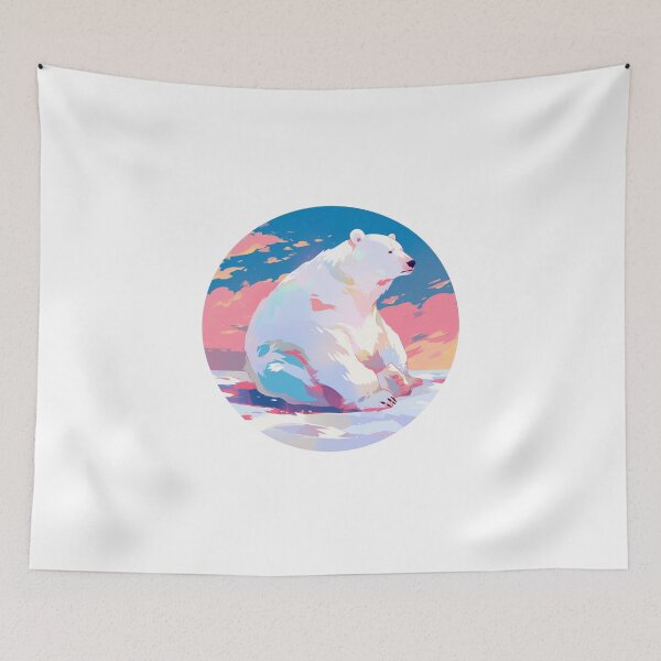 Item preview, Polar Bear // Ursus maritimus // Endangered species // Animal in danger // Mammal Animal  designed and sold by SMARTKIT  DESIGNAGENCY.