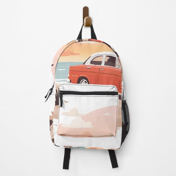 Item preview, classic car in beach designed and sold by misbahsiro.