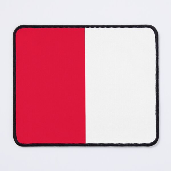 Item preview, Red White Two Tone Color Split designed and sold by PatternTitan.
