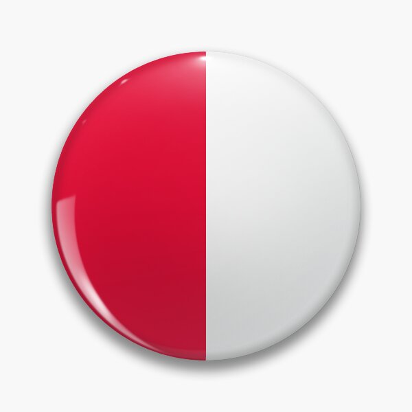 Item preview, Red White Two Tone Color Split designed and sold by PatternTitan.