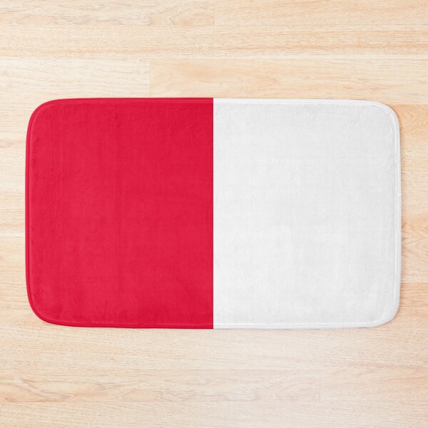 Item preview, Red White Two Tone Color Split designed and sold by PatternTitan.