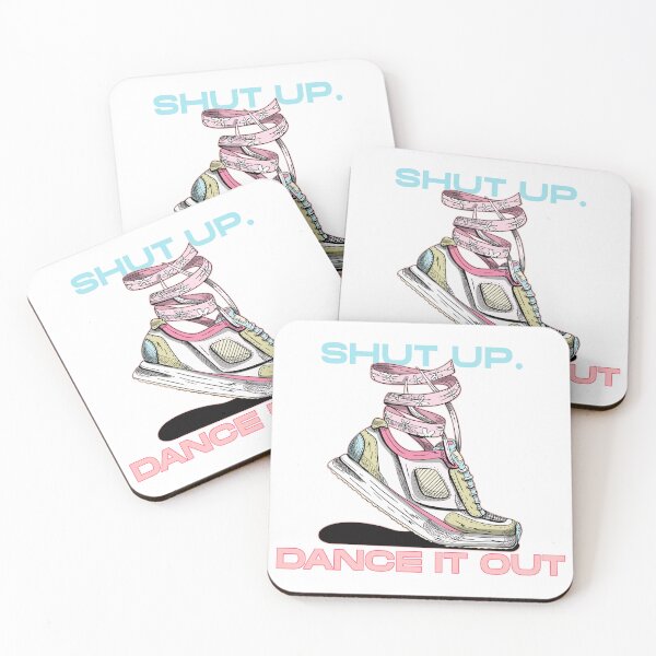 Item preview, Shut Up. Dance it Out designed and sold by ZenStitchMotifs.