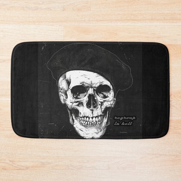 Item preview, Regroup in Hell Skull Beret Combat, Military, Army designed and sold by redstar19.