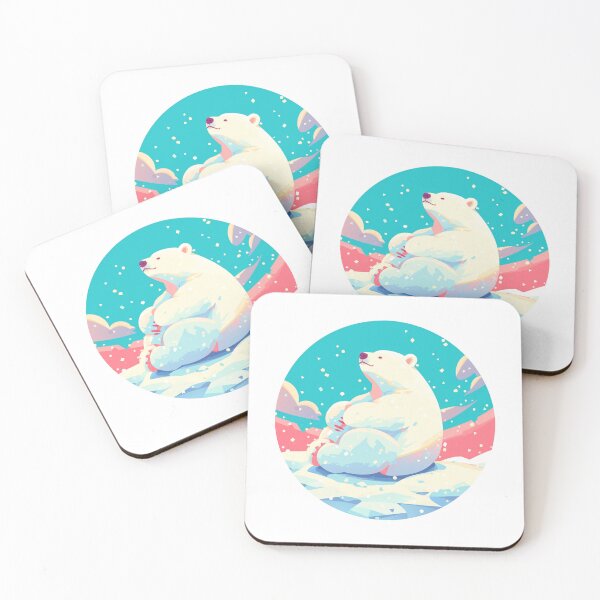 Item preview, Polar Bear // Ursus maritimus // Endangered species // Animal in danger // Mammal Animal  designed and sold by SMARTKIT  DESIGNAGENCY.