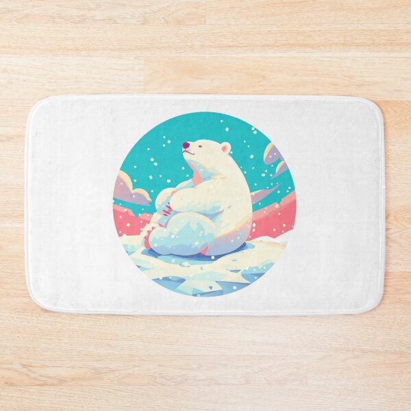 Item preview, Polar Bear // Ursus maritimus // Endangered species // Animal in danger // Mammal Animal  designed and sold by SMARTKIT  DESIGNAGENCY.