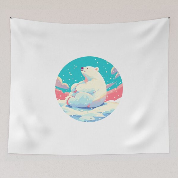 Item preview, Polar Bear // Ursus maritimus // Endangered species // Animal in danger // Mammal Animal  designed and sold by SMARTKIT  DESIGNAGENCY.