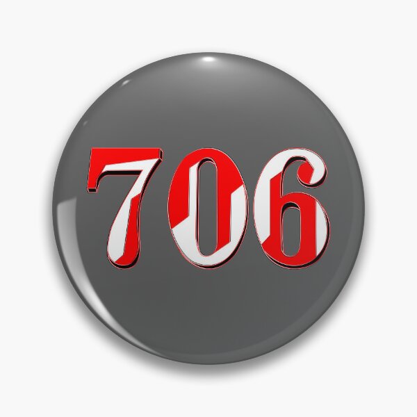 Item preview, number seven hundred and six digit 706 order sequence team member age designed and sold by 4rpixs.
