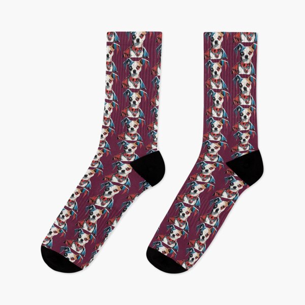Item preview, Harley The Dog, Product Colour: Plum designed and sold by Midnight Veil Designs.