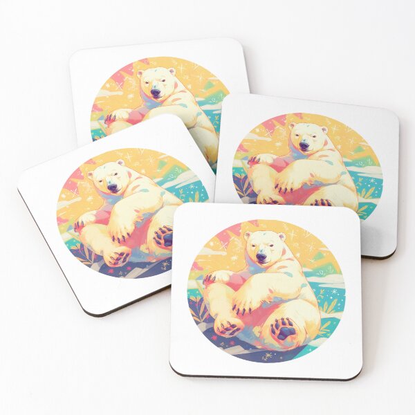 Item preview, Polar Bear // Ursus maritimus // Endangered species // Animal in danger // Mammal Animal  designed and sold by SMARTKIT  DESIGNAGENCY.