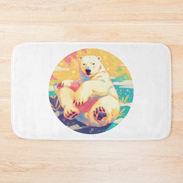 Item preview, Polar Bear // Ursus maritimus // Endangered species // Animal in danger // Mammal Animal  designed and sold by SMARTKIT  DESIGNAGENCY.