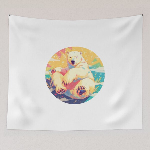 Item preview, Polar Bear // Ursus maritimus // Endangered species // Animal in danger // Mammal Animal  designed and sold by SMARTKIT  DESIGNAGENCY.