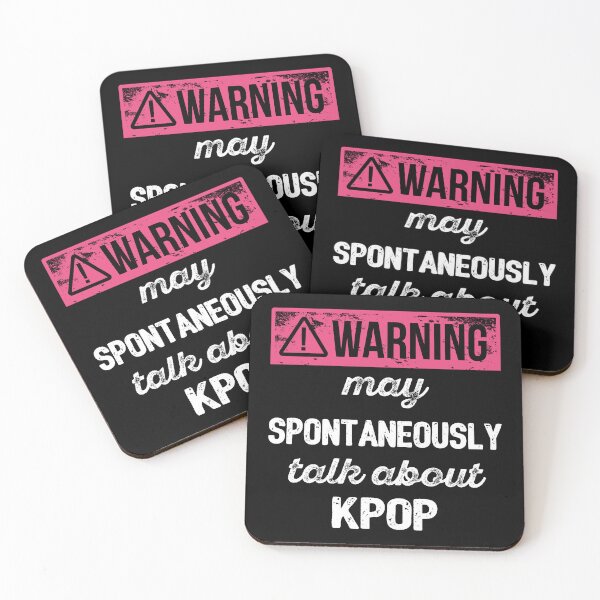 Item preview, Warning: May Spontaneously Talk About KPOP I designed and sold by Lemon Pepper.