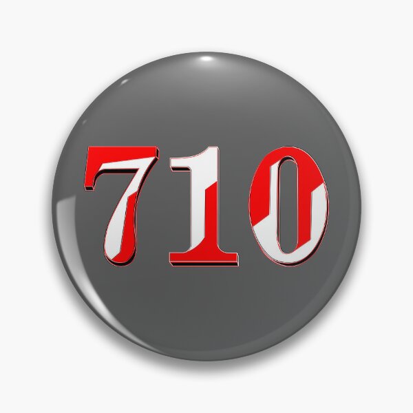 Item preview, number seven hundred and ten digit 710 order sequence team member age designed and sold by 4rpixs.