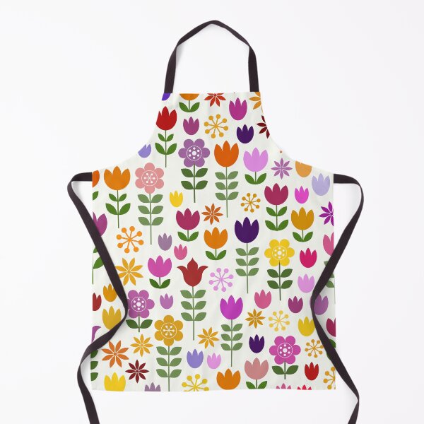 Artikelvorschau, Buntes Blumenmuster im skandinavischen Stil entworfen und verkauft von NataliePaskell.