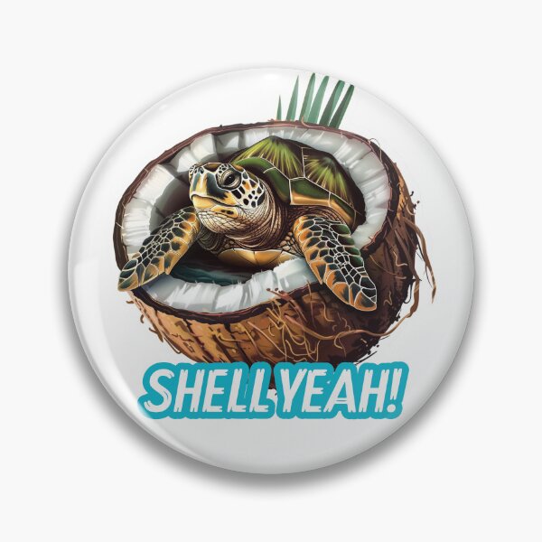Artikelvorschau, Shell Yeah Schildkröte in Kokosnuss entworfen und verkauft von TheDarkStone.