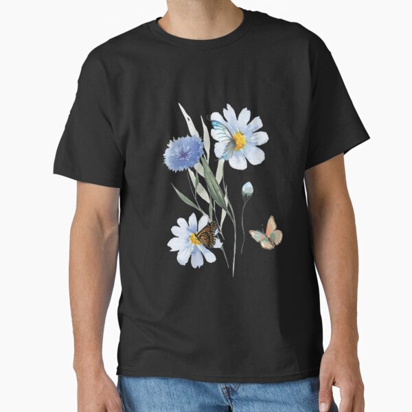 Item preview, Blue flowers  designed and sold by Chiknook.