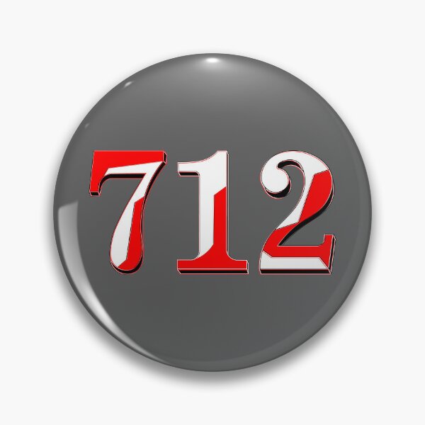 Item preview, number seven hundred and twelve digit 712 order sequence team member age designed and sold by 4rpixs.