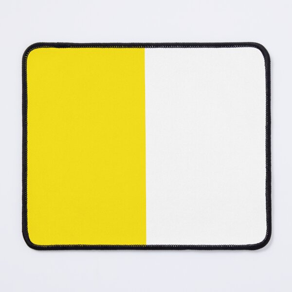 Item preview, Yellow White Two Tone Color Split designed and sold by PatternTitan.