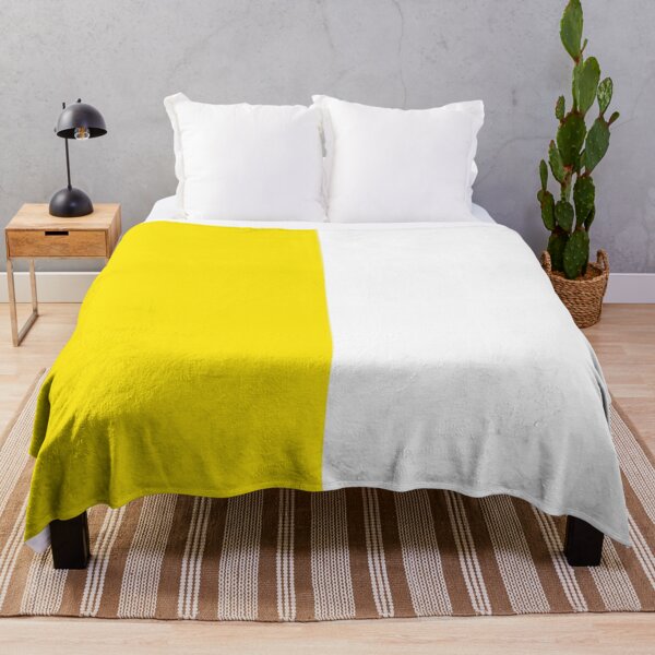 Item preview, Yellow White Two Tone Color Split designed and sold by PatternTitan.