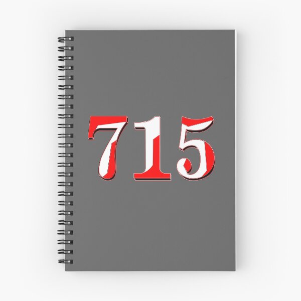 Item preview, number seven hundred and fifteen digit 715 order sequence team member age designed and sold by 4rpixs.