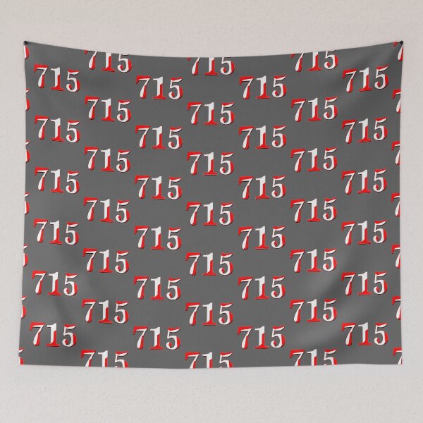 Item preview, number seven hundred and fifteen digit 715 order sequence team member age designed and sold by 4rpixs.