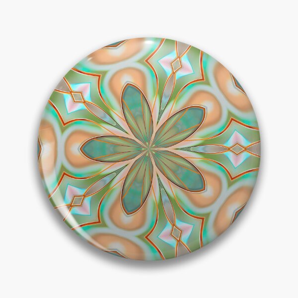 Item preview, Green and Gold Kaleidoscope--and matching patterns designed and sold by WendyMaree.