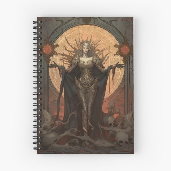 Item preview, Elara Darkvein: Dark Sorcerer Female DnD Heroin designed and sold by DorkDome.