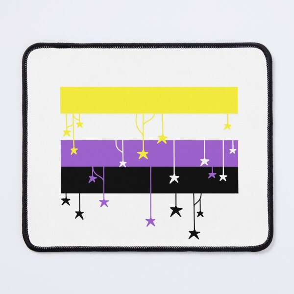 Item preview, Starry Non-Binary Flag designed and sold by A4R0NN.
