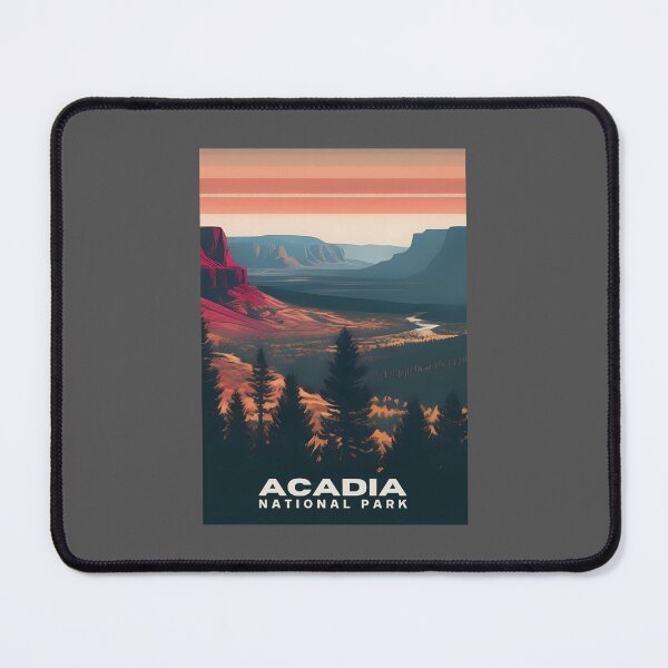 Item preview, Acadia National Park Modern Retro designed and sold by SantisLab.