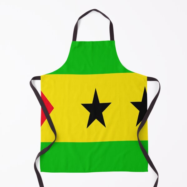 Item preview, The flag of Sao Tome and Príncipe in the Atlantic Ocean designed and sold by Peter Etchells.