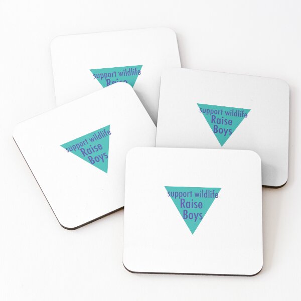 Item preview, Support Wildlife Raise Boys in blue designed and sold by TabethaMorgan.