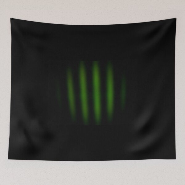 Item preview, Abstract art of Green beam vertical gradient  designed and sold by pipikijung.