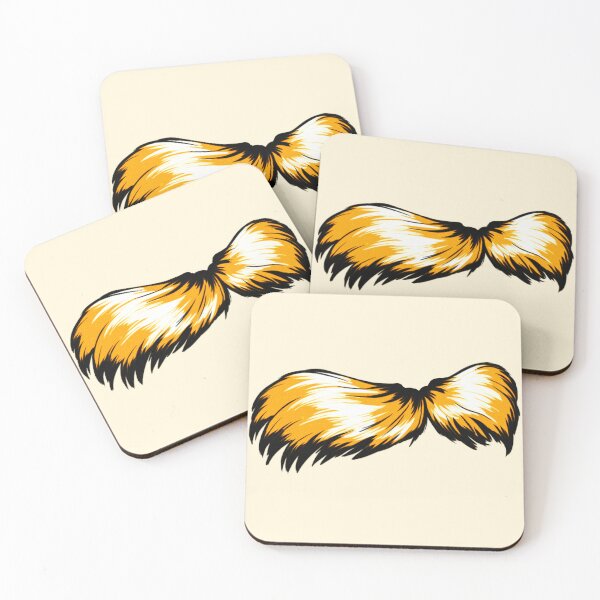 Item preview, Lorax Moustache designed and sold by orna-mcc-art.