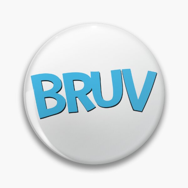 Artikelvorschau, BRUV Lustiges Slang-Textzitat entworfen und verkauft von BadLuckByDesign.