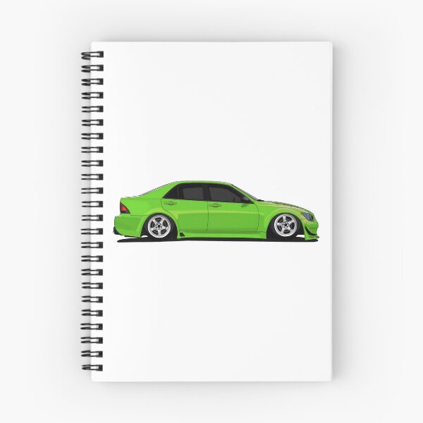 Item preview, Green Lexus IS300 Toyota Altezza JDM designed and sold by Slammed Sketches.